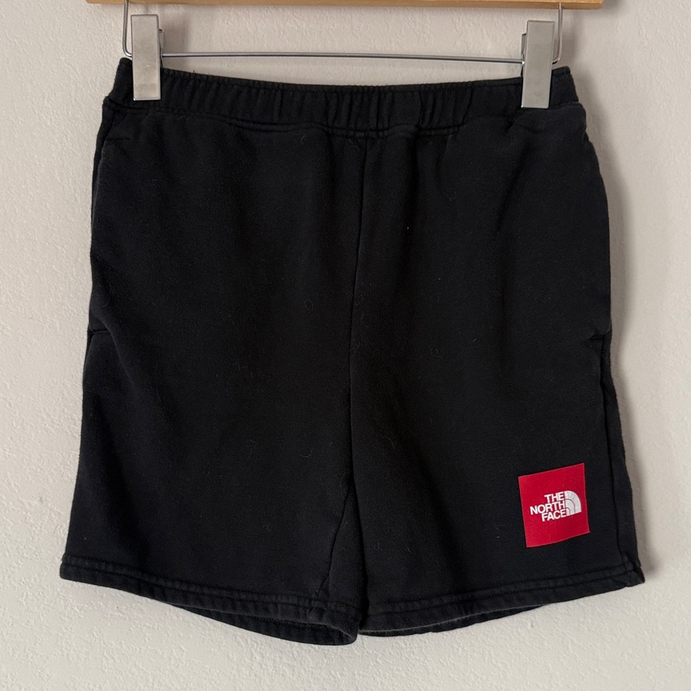 The North Face Boy’s Black Fleece Shorts
